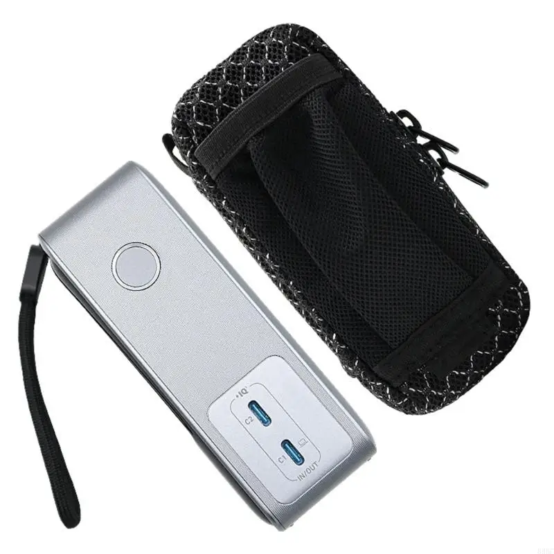 Lightweight Storage Bag Case For A1339 Mobile Power With Unique Theme Design And Water Resistant Fabric Black 896C
