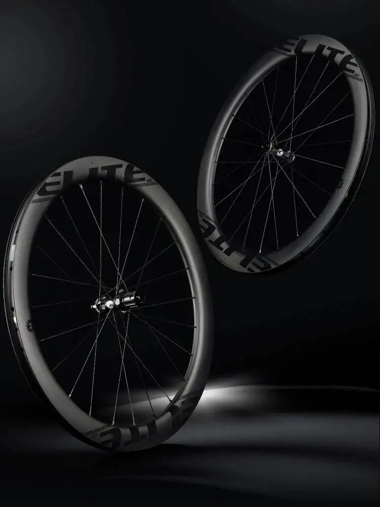 AliExpress ELITEWHEELS EDGE DISC 3.0 Carbon Wheelset Ratchet System 50T Wing 20 Spoke UD Matte Raw Carbon Center Lock Cruiser Wheelset