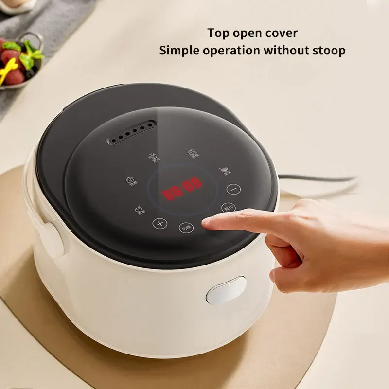 YYHC-Factory Manufacturer Home Kitchen 1.2L 2L 1.8L 2.5L 3L Automatic Portable Square Plastic Electric Mini Rice Cooker