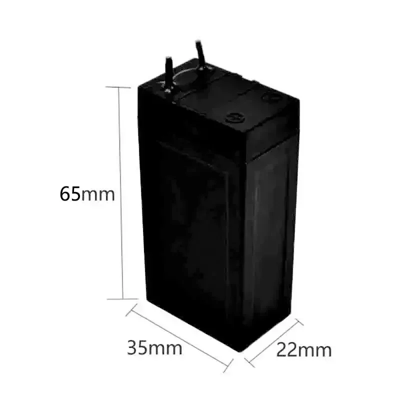4 فولت 1200 مللي أمبير بطارية تخزين بطاريات الرصاص القابلة لإعادة الشحن ل LED مصباح المصابيح الأمامية مشاعل قاتل الماموس الكهربائي #6