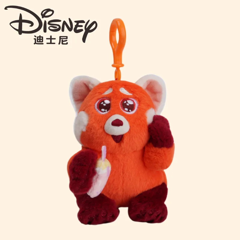 Disney Keychain Panda Meimei Anime Plush Doll Pendant Portable Girl Coin Purse Cute Student Card Holder Decoration Wholesale