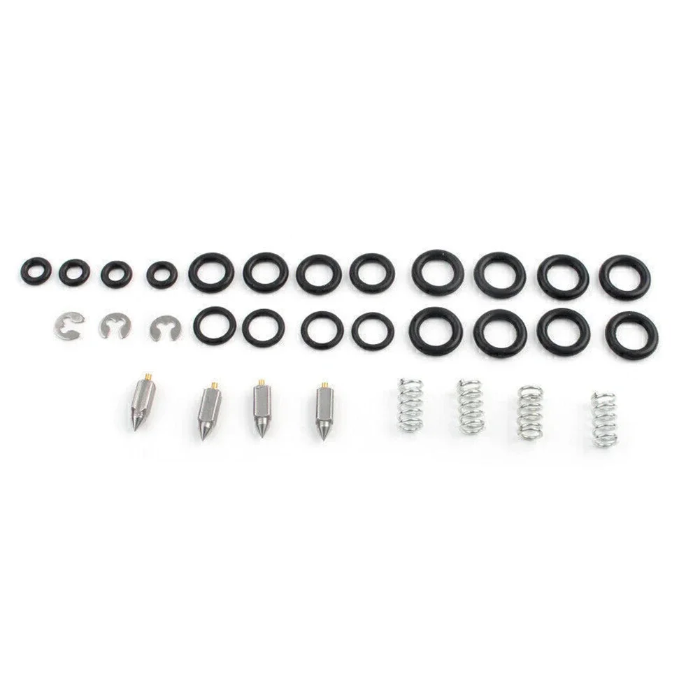 4 Kit Accessories Carburetor RepairKit Spare Sets Direct Replacement Easy Installation For Honda CB350F Deluxe