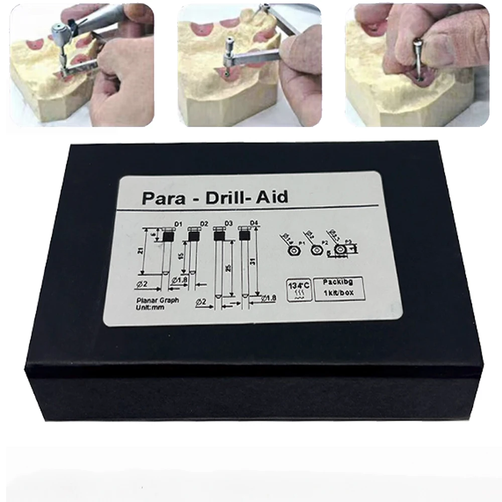 

Зубной имплантат Para Drill Aid Направляющий инструмент для имплантации Инструмент Локатор параллельного положения полости рта Имплантация стоматологии