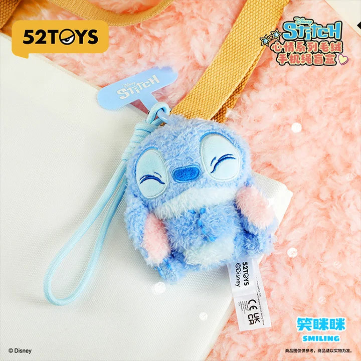 52TOYSS titch mood series caja ciega de felpa lindos periféricos de Disney colgante de figura de cuerda para teléfono móvil