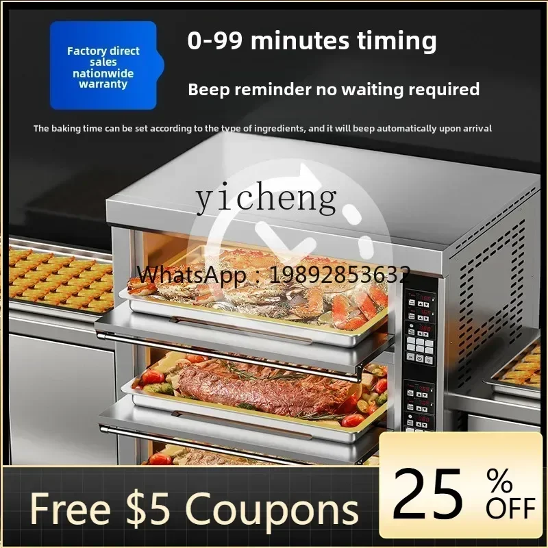 ABB   electric oven commercial electric heating gas large capacity oven one layer bread baking oven