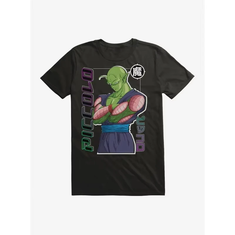 

Негабаритная футболка с рисунком Dragon Ball в стиле Харадзюку, хлопковая футболка с круглым вырезом в стиле аниме, мужские повседневные модные уличные быстросохнущие футболки