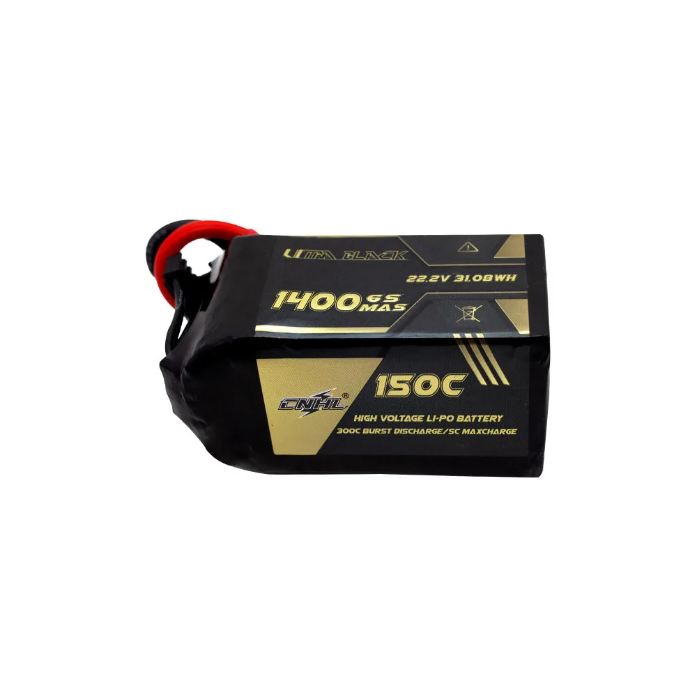 2PCS CNHL 6S 22.2V Lipo Batterij 1050mah 1400mah 1550mah 150C met XT60 Plug voor Quadcopter Drone RC FPV Helikopter Hobby