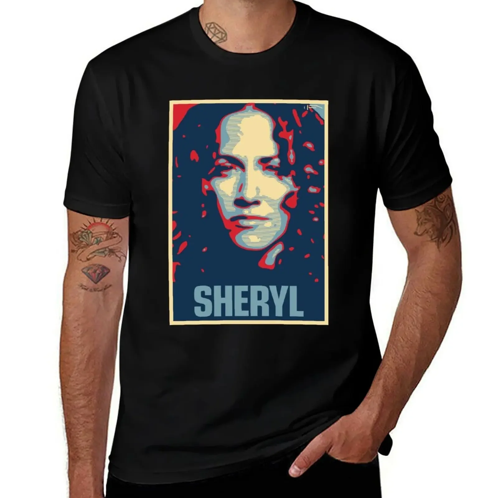 

Sheryl T-Shirt custom shirt man t shirt sports fans fashion shirts heavyweight t shirts for men