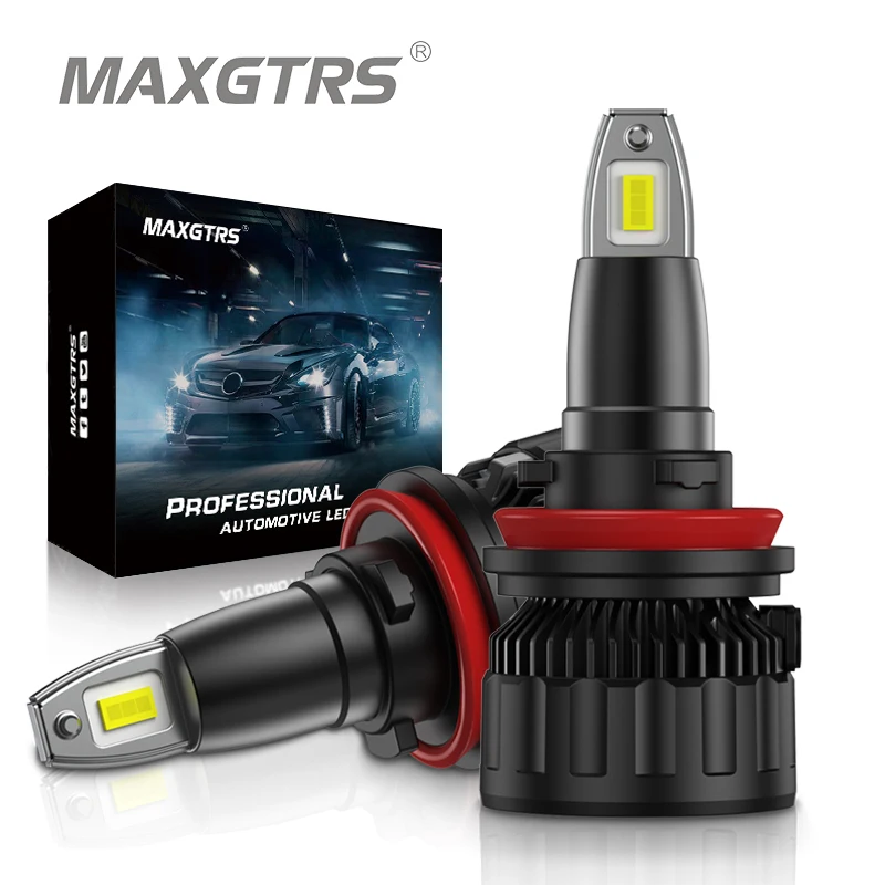 2x Mini H4 H7 Turbo Led H8 H11 HB3 9005 HB4 9006 CSP Chip Car Led Headlights 70W 14000LM Auto Light Bulbs Automobiles Fog Lamp