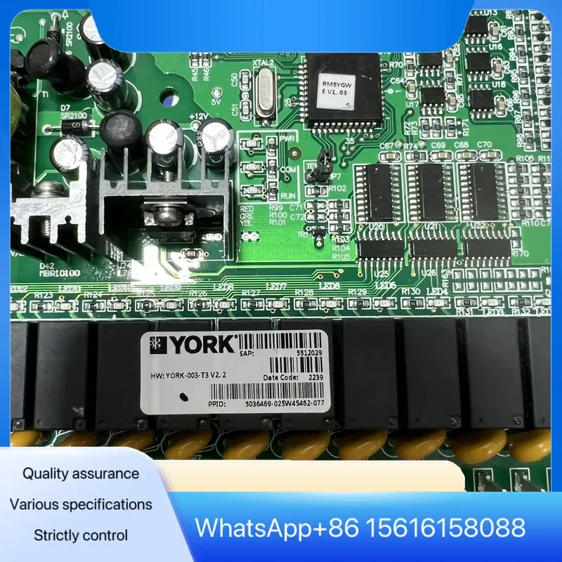 Плата управления YORK003 SAP 5512029 025W45462-077, адаптация платы управления YCWS, запасная часть для чиллера YEWS HVAC.