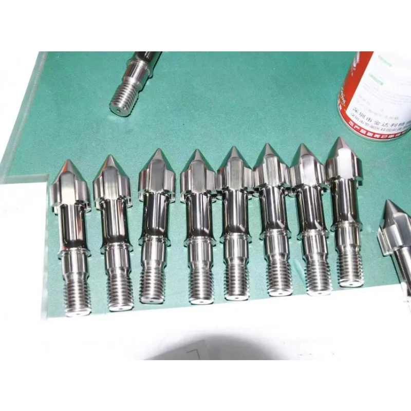 High-quality DC53 material shunt anti-backflow mixed plasticization high-precision long-life screw head kit
