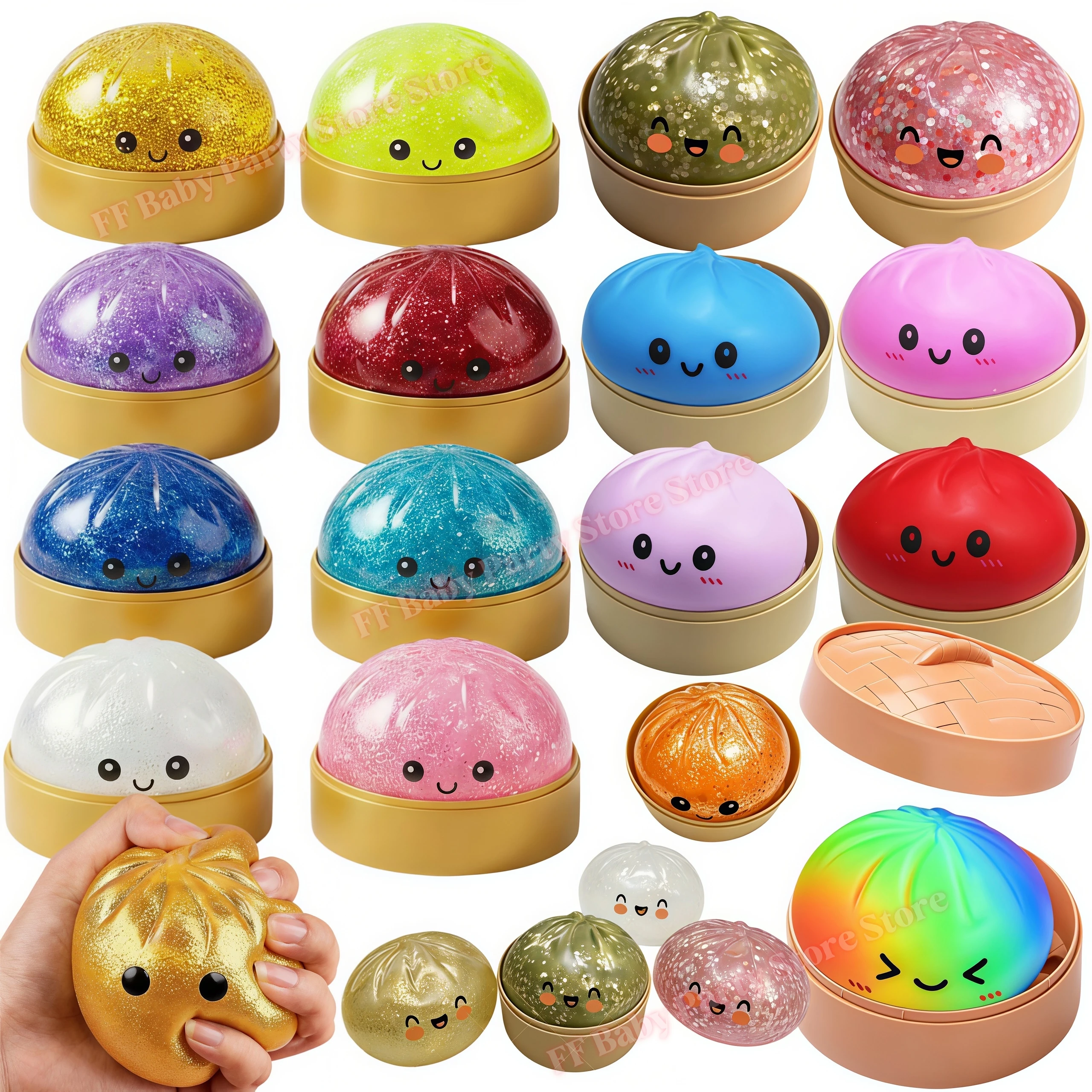 Photography Lighting For Food - Simulation Flash Dumpling Pressure Ball Rebound