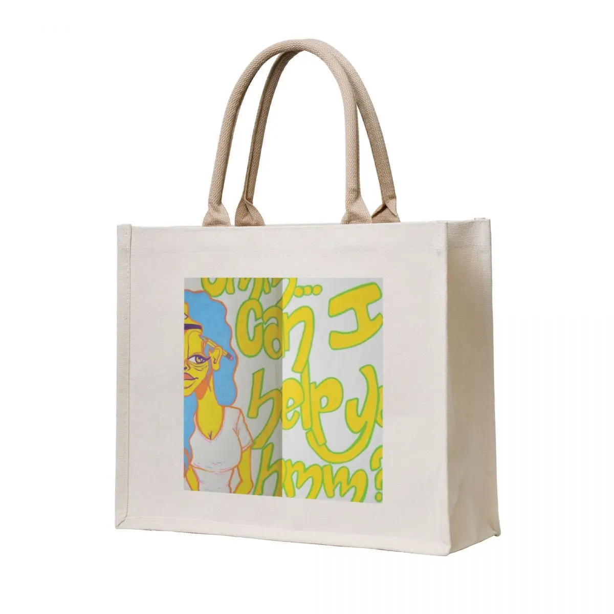 

Umm, Can I Help You Tote Bag Gift bags Big bag women canvas tote