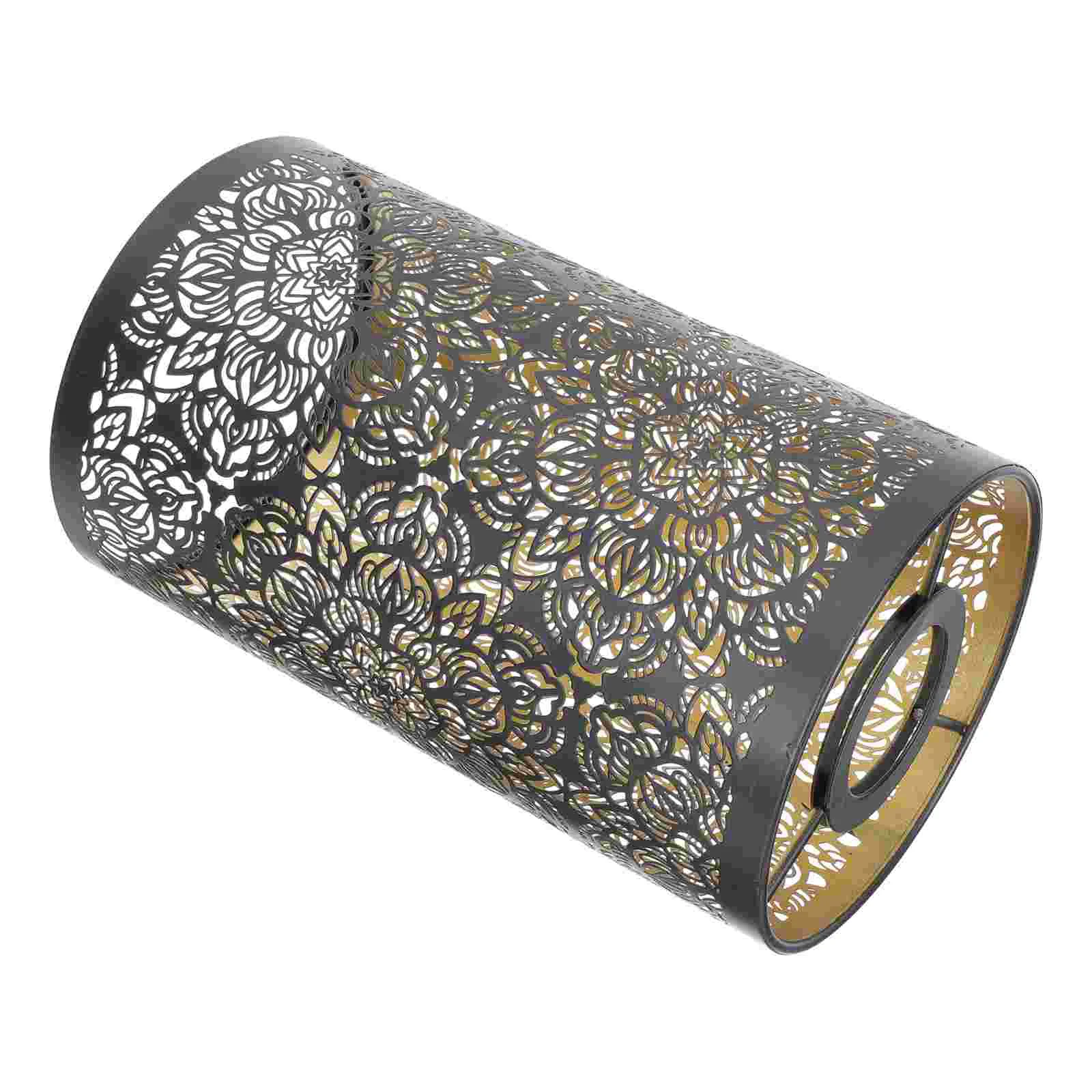 Hollow Lampshade Bedside Iron Sealing Insulation Gasket Wall Wrought White Socket