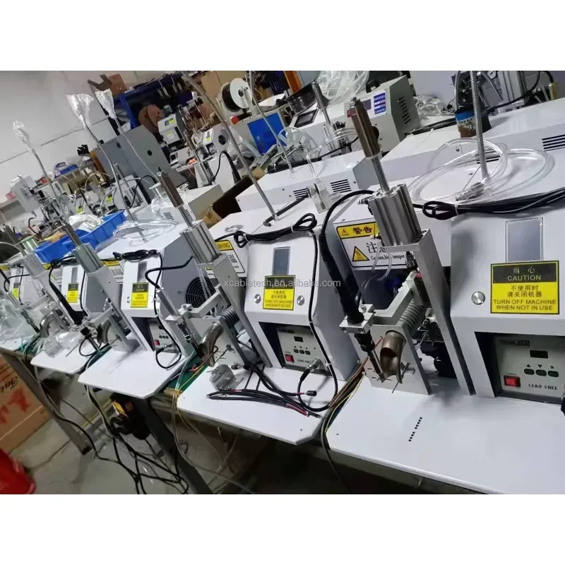 X-SM10 Semi Automatic USB Soldering hine for PCB GA DP Mini Din Connector