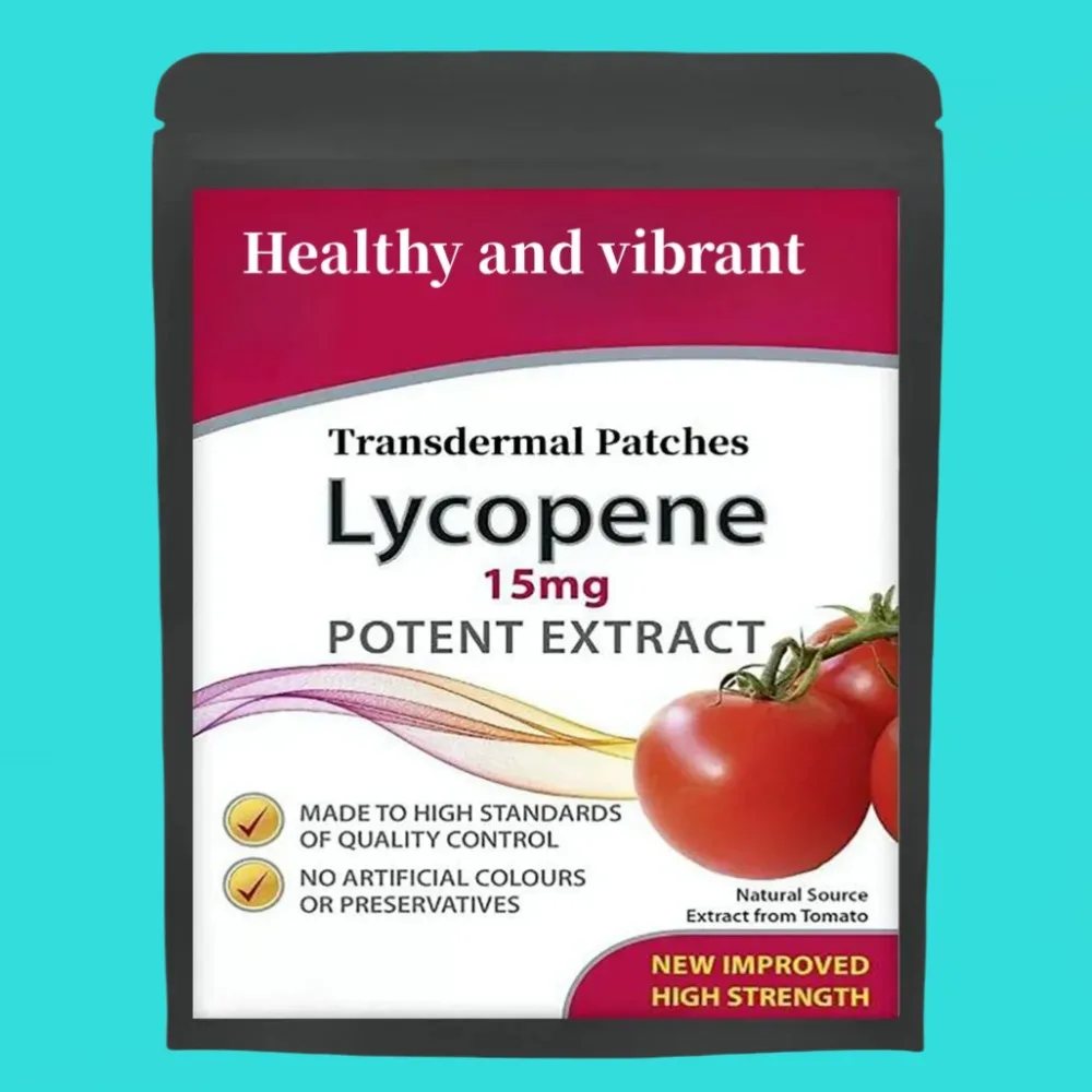 Lycopene - 5,000 Mcg ( Strength) Healthy Aging Formula - Transdermal Patches. Patches Made In Usa. 8 Weeks Supply.