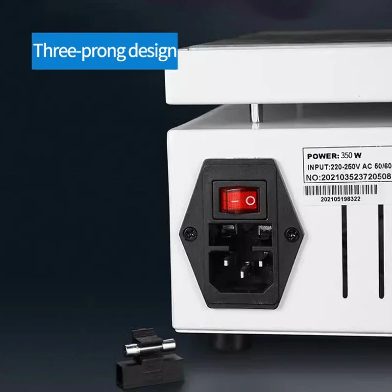 100*100 مللي متر محطة التدفئة الرقمية منصة التسخين الإلكترونية لوح تسخين صيانة محطة التدفئة لإصلاح شاشة PCB LCD