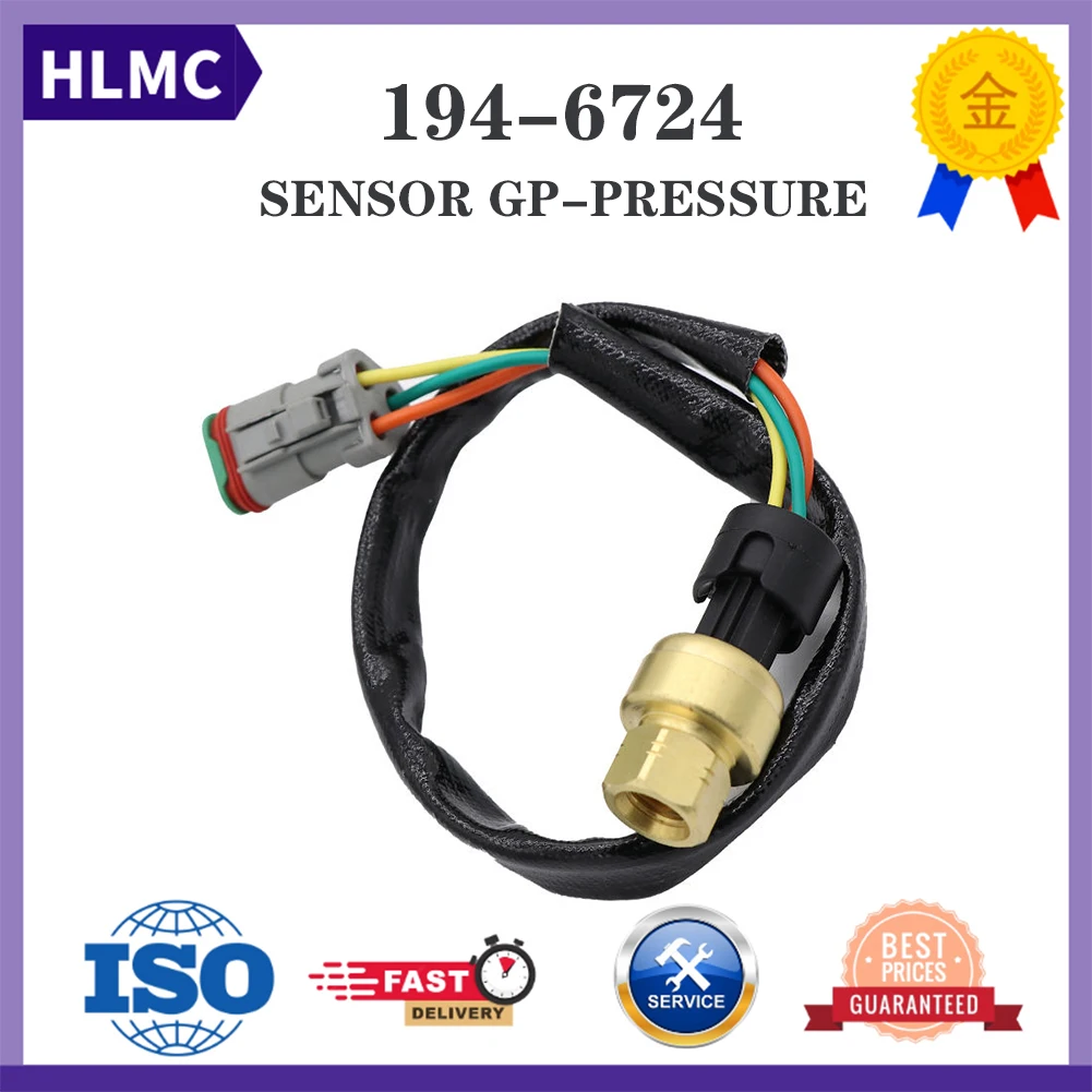 

CA1946724 194-6724 1946724 Heavy Duty GP Oil Pressure Sensor Sending 1946724 For Excavator Dozer C7 C12 C15 C16