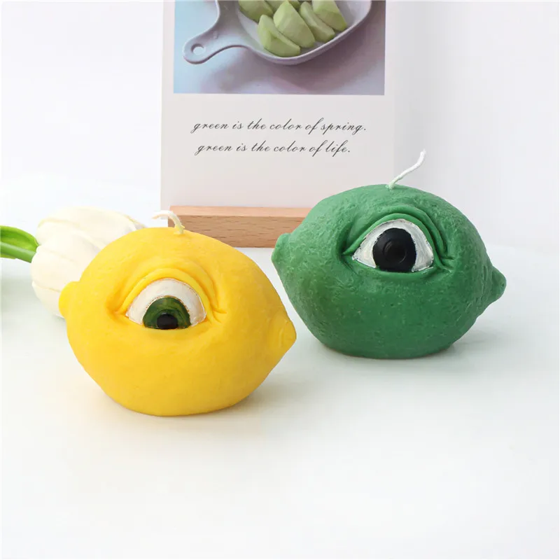 Apple Hand Psychic Eye Silicone Mold Gypsum form DIY Handmade Plaster Candle Ornaments Handicrafts Mold Hand Gift Making