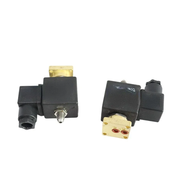 For Air Compressor Accessories Square Solenoid Valve Double Lip Counterclockwise Accessories Easy Maintenance and Installation