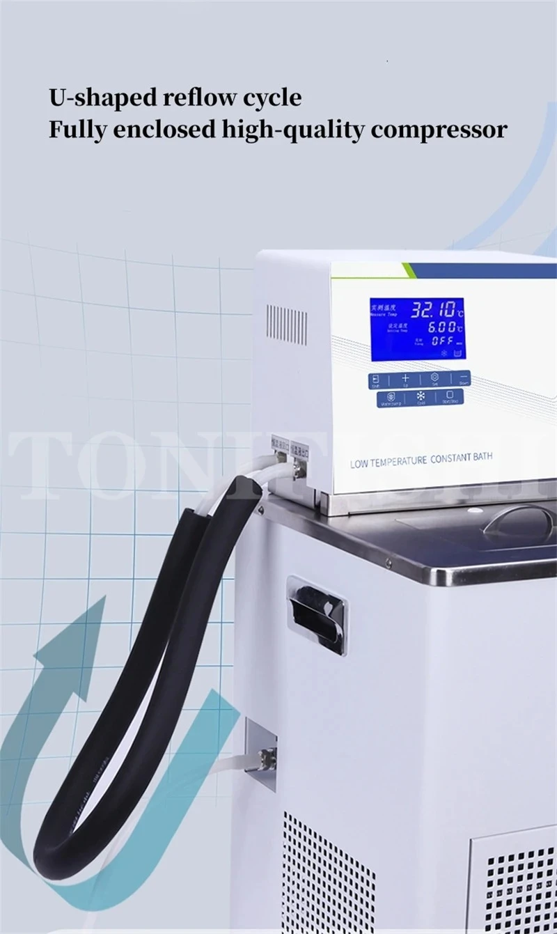 

Low Temperature Constant Temperature Bath Heating And Cooling Digital Display Water Bath Stainless Steel LC-DC-0520
