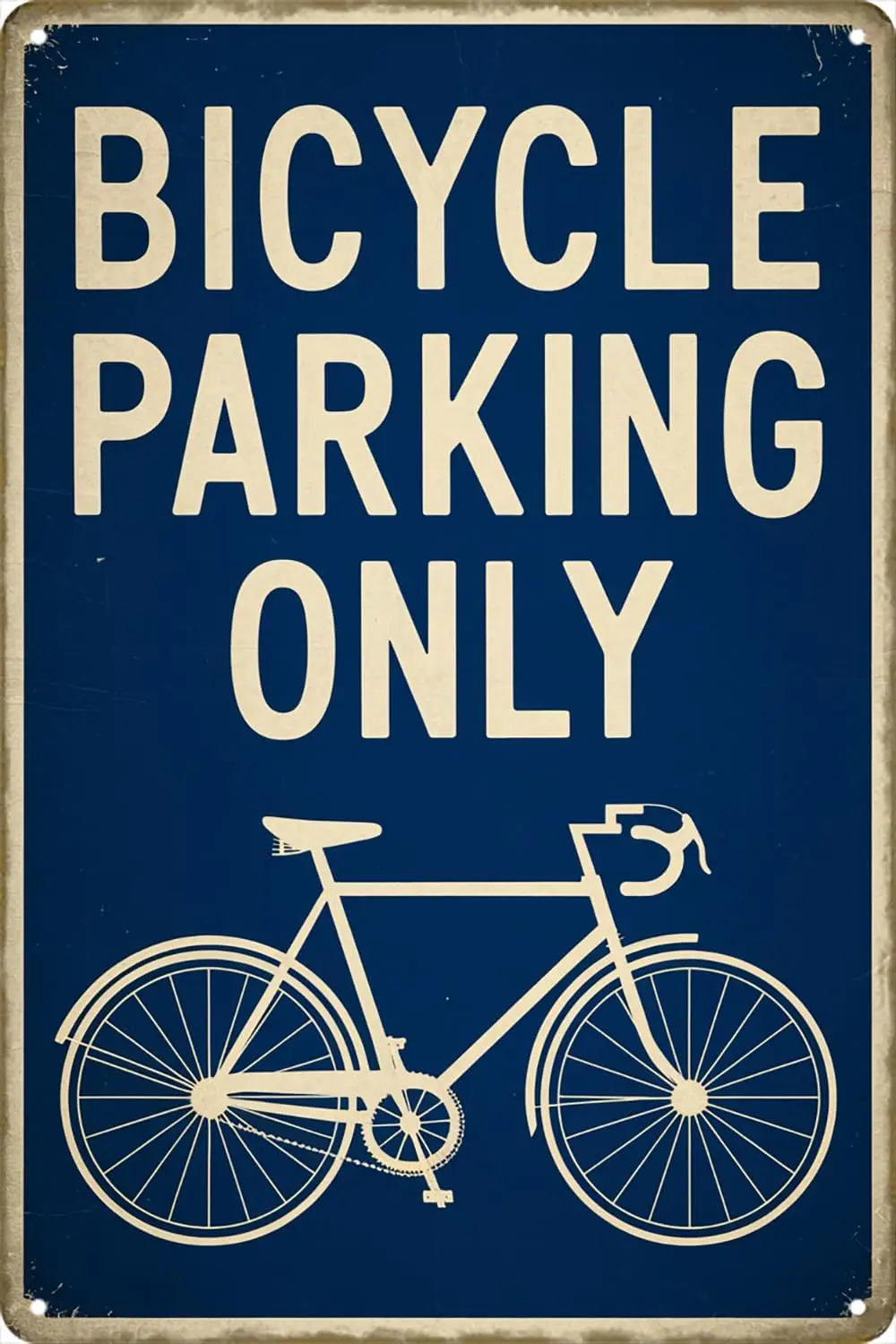 Bicycle Parking Only Vintage Novelty Metal Tin Sign For Bar Pub Club Street Garage Decor Plaque 8x12 Inches sign