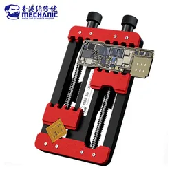 MECHANIC MR6 Air Double Bearings Repair Fixtures PCB Board Holder Soldering Motherboard Chip Remove Glue Phone Maintenance Clamp