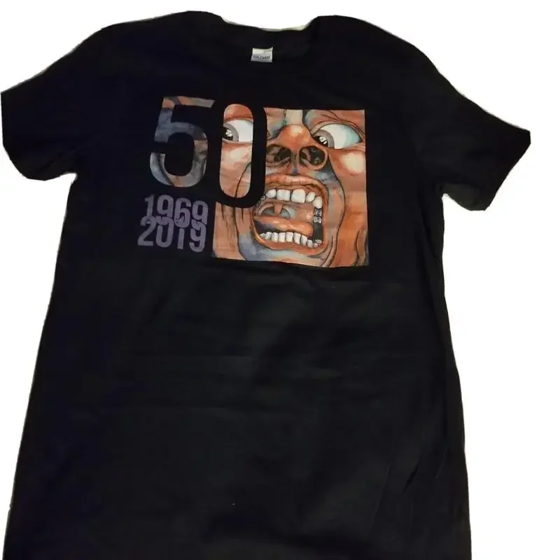 Camiseta para hombre King Crimson 2019 Celebration 50 Years Tour, nueva talla S, rara