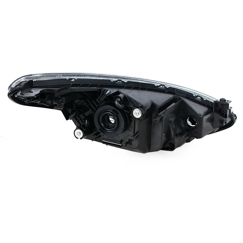 Imagen 7: Conjunto de faros de coche para Mazda 2 2007-2012, parachoques delantero de coche, lámpara de señal, luces de conducción, carcasa de lámpara, accesorios para coche