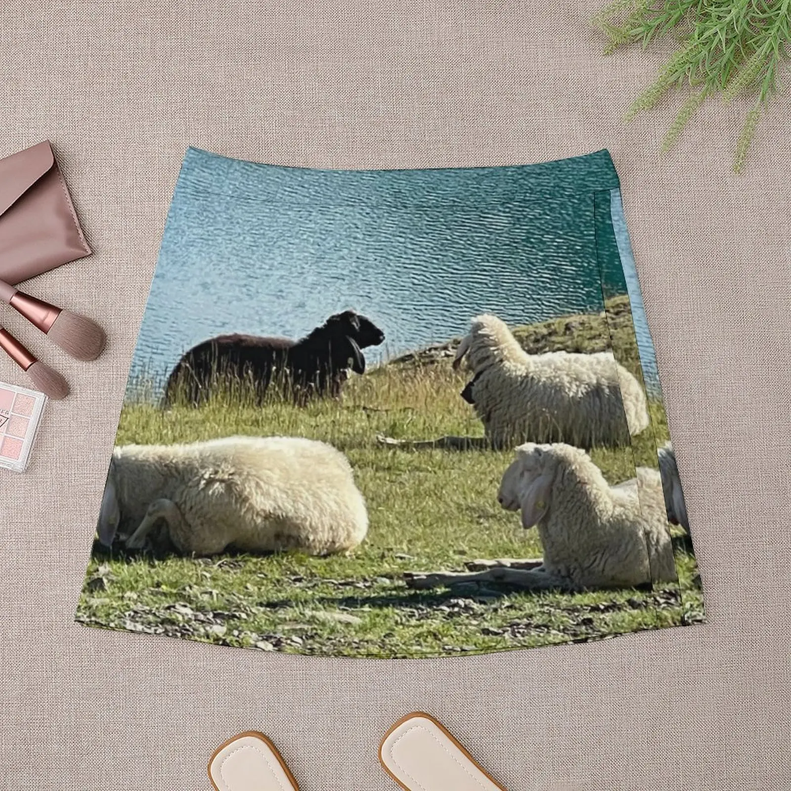 Sheep Mini Skirt clothes for woman korean style clothes Mini Skirt