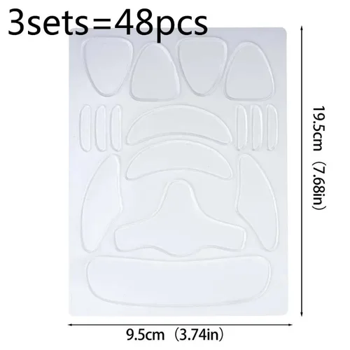 Imagen 2 del producto 1-3 juegos de parches antiarrugas de silicona, nueva versión, autoadhesivos, antienvejecimiento para líneas sonrientes y frente, pegatinas faciales transparentes