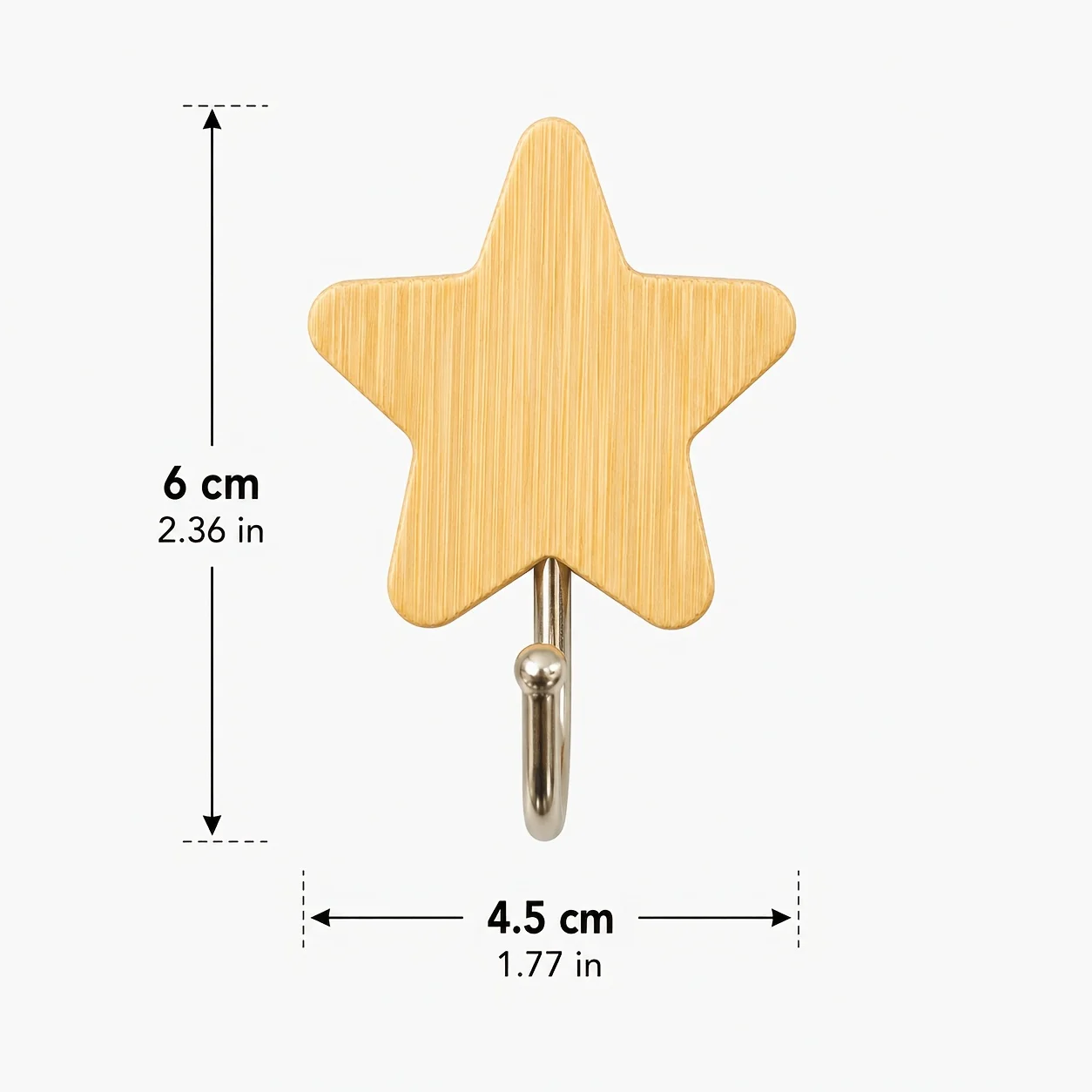2PCS of Self-Adhesive Wall Hooks, No Drilling Needed Strong Adhesive Properties, Suitable for  Home Bathrooms, Kitchens, Office