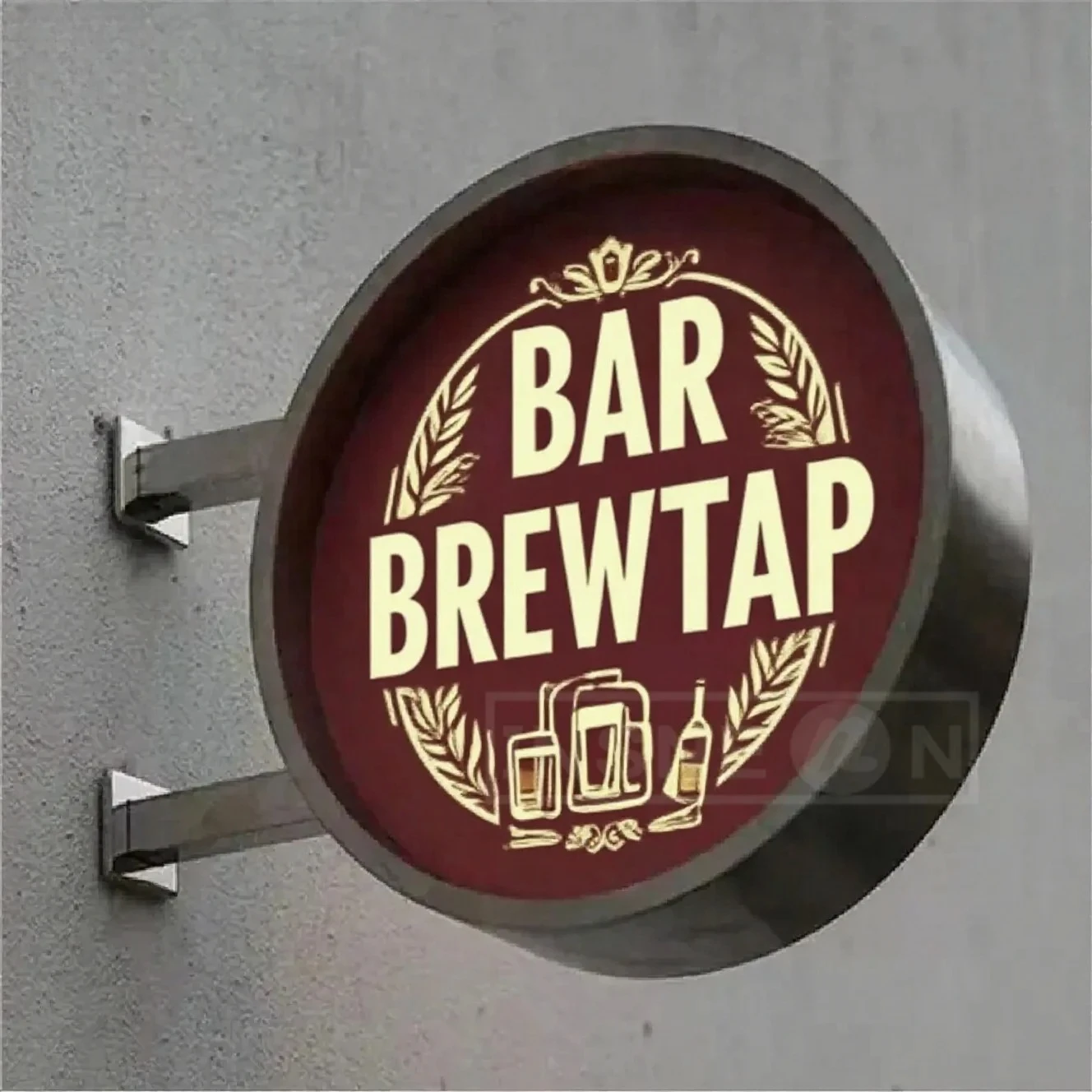 Custom Led Light Signs Box Sign Home Letters Wall Letter Bright Logo Luminous Signage Neon Personal Design Acrylic Metal Outdoor