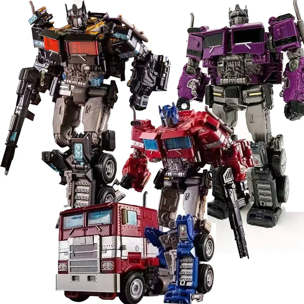 変身おもちゃロボットカー合金司令官オプティズムプリアムアクションフィギュア映画シリーズ子供の誕生日男の子ギフト