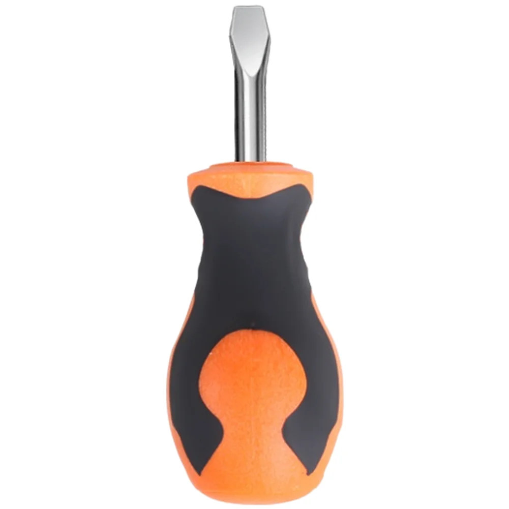 Magnetic Screwdriver Set 2pcs Carbon Steel 60mm 65mm For Cross Flat Head Repair Industrial Grade Dual Purpose Compact Ergonomic