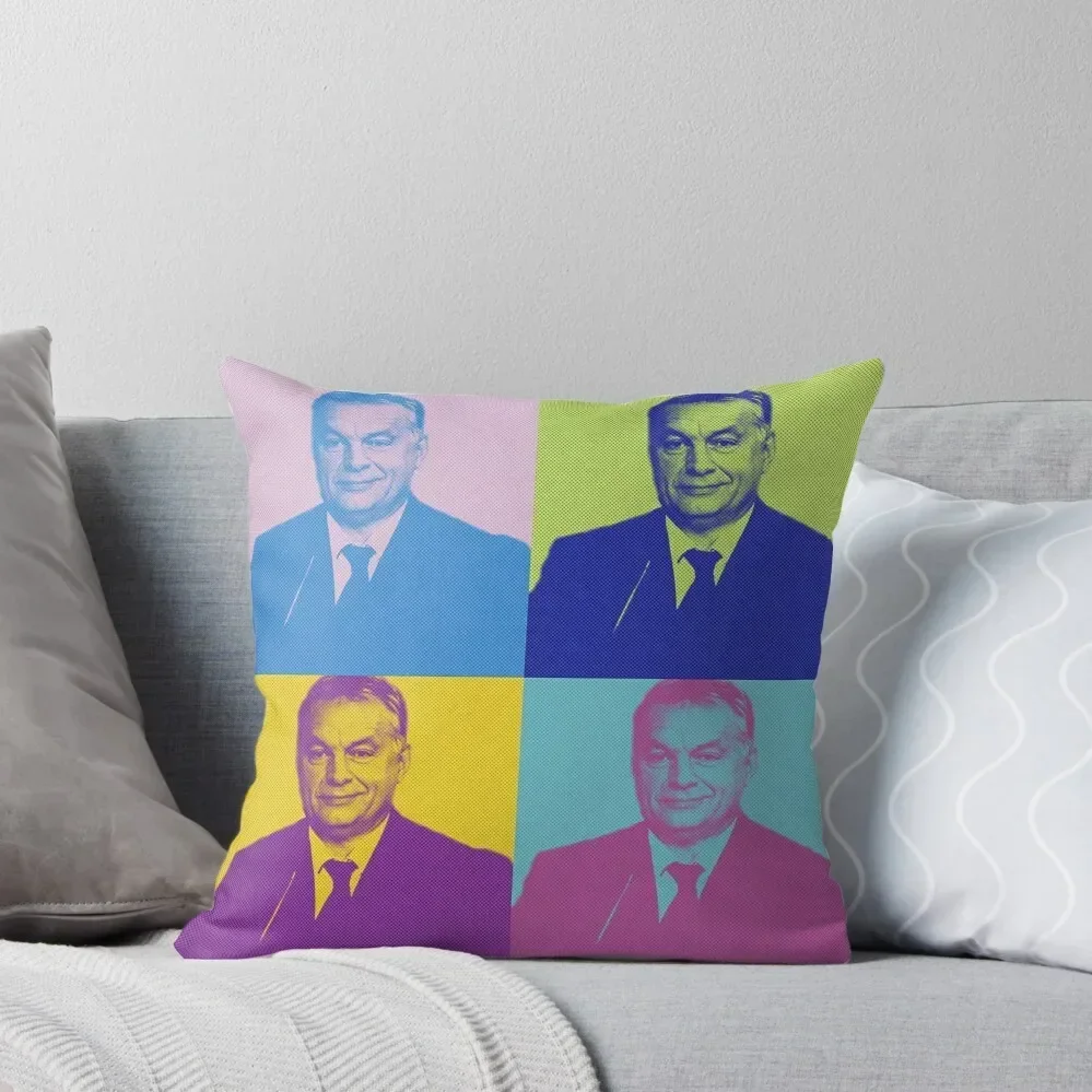 Viktor Orban Multi Graphic Throw Pillow Couch Pillows Cushions Cover pillow