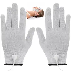 Electrode Gloves Conductive Gloves For Electrotherapy Electrode Massage Gloves Irritation Gloves Improve Blood Circulation