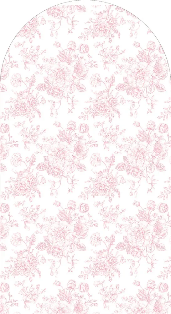 Mocsicka Arch Backdrop Pink Stripes Bows Baby Shower Girl Custom 2-Sided Background Birthday Party Covers Chiara Backdrop Photo