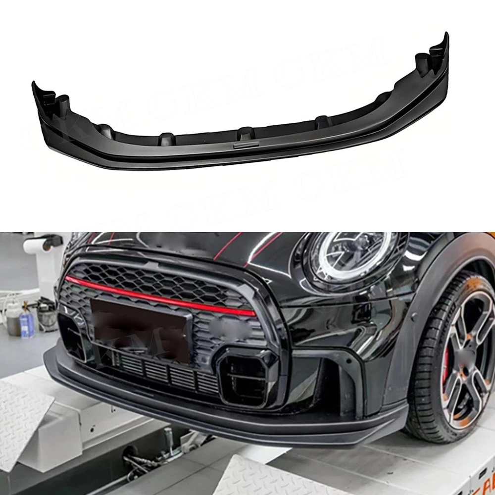 

Для F56 автомобильный передний бампер из углеродного волокна, сплиттер, спойлер, диффузор для BMW MINI Cooper JCW F56 F57 2022-2024, комплект защиты FRP