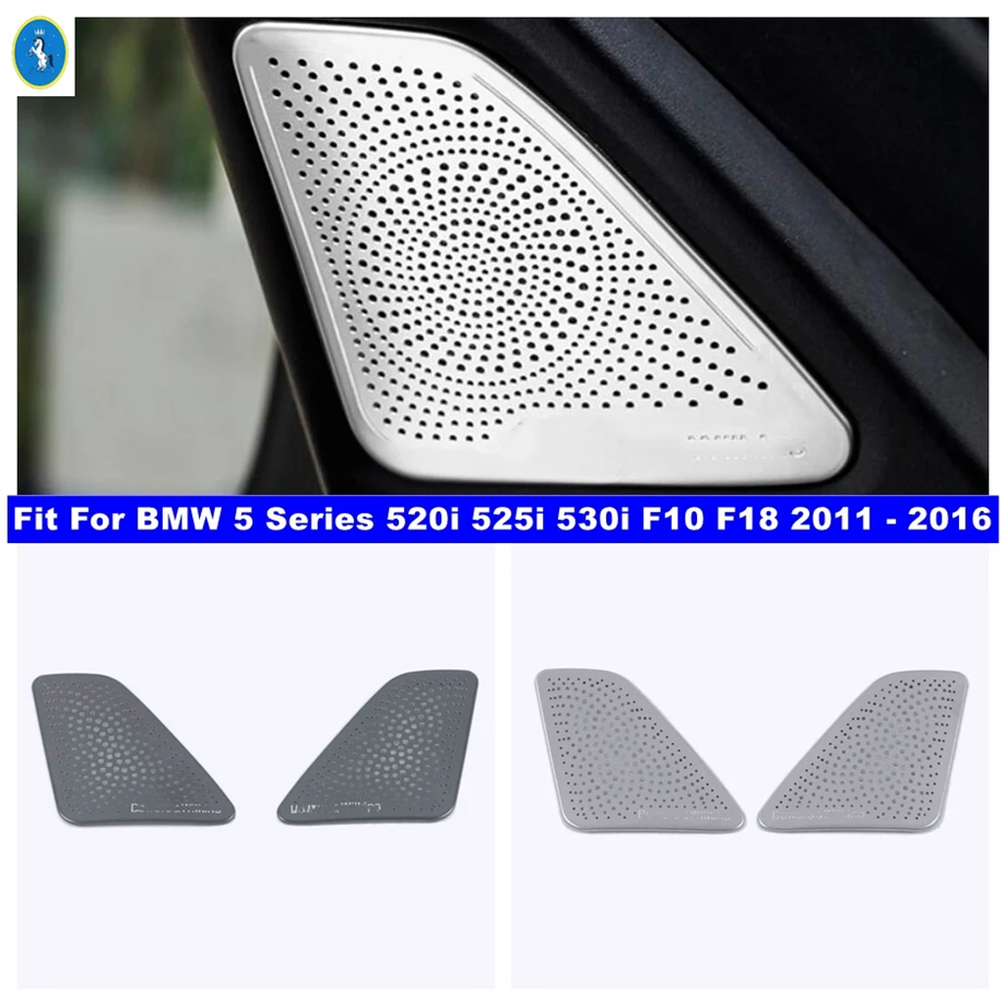 

Pillar A Stereo Speaker Audio Loudspeaker Sound Cover Trim Fit For BMW 5 Series 520i 525i 530i F10 F18 2011 - 2016 Accessories