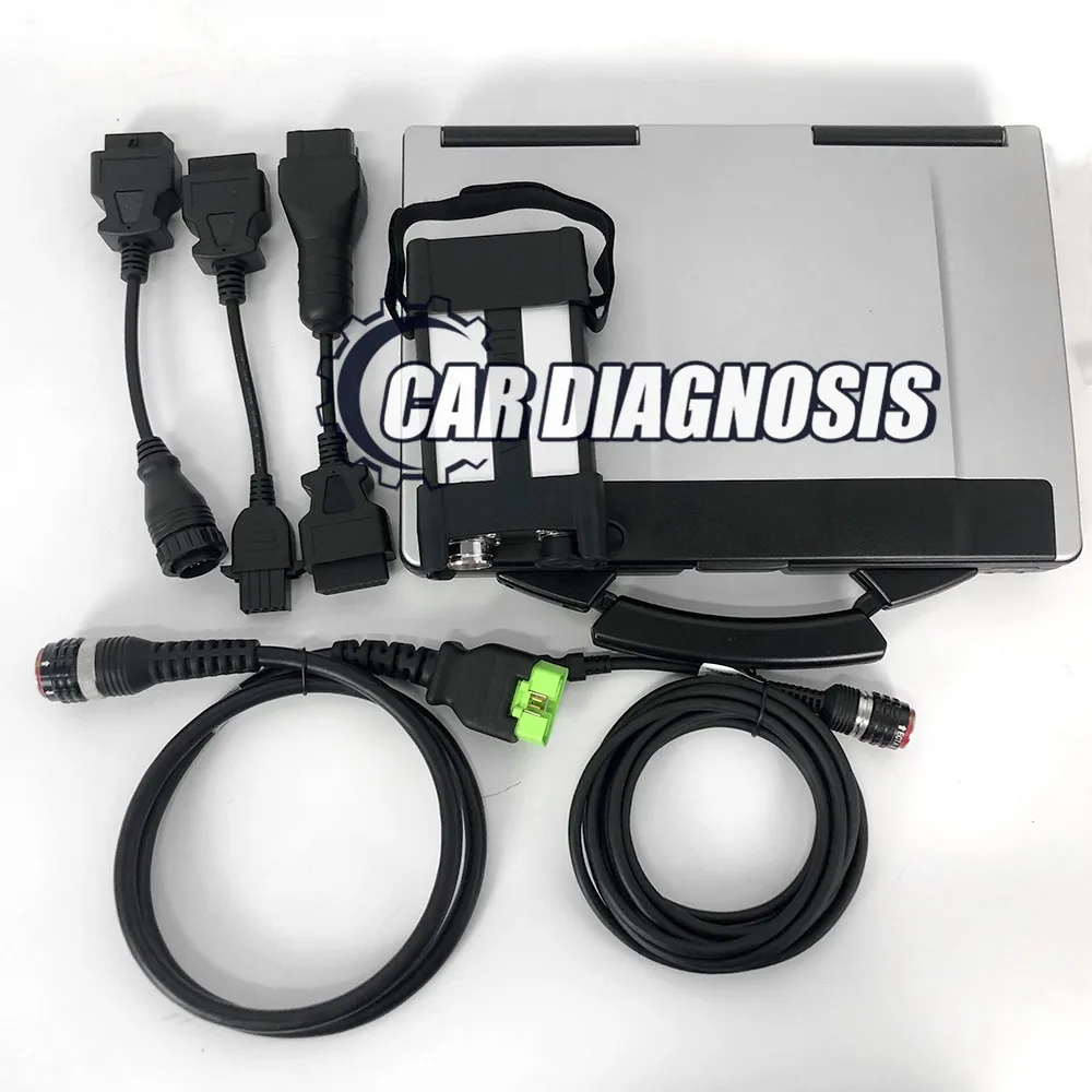 For Vocom II 88890400 for VCADS VOCOM2 Premium Tech Tool for Renault EURO6/FH/FM4 Truck Excavator Diagnostic Tool+CF53 laptop
