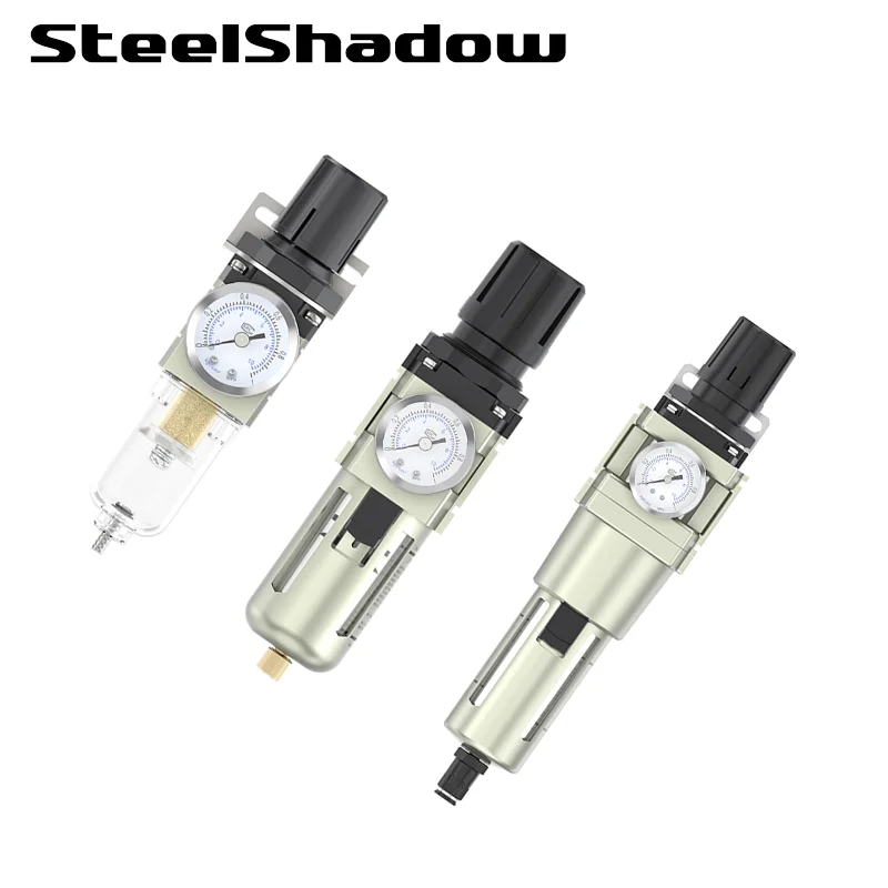 

AW2000-2 AW3000-3 AW4000-4/6 AW5000-6/10 Air Pressure Regulator Compressor Air Filter Controller Oil Seperator Filters Pneumatic
