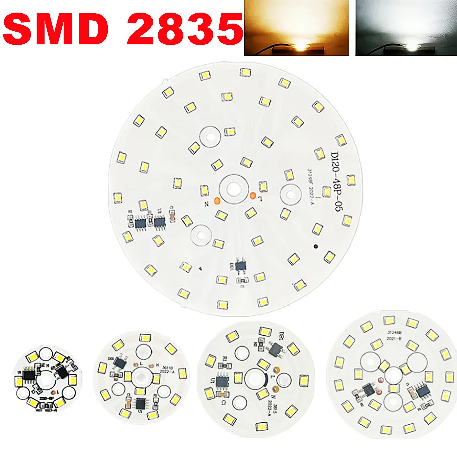 

LED Chip Cold/Warm 5W 7W 9W 12W 15W 18W SMD 2835 Light Beads AC 220V-240V DIY For Led Downlight White Lighting Spotlight source