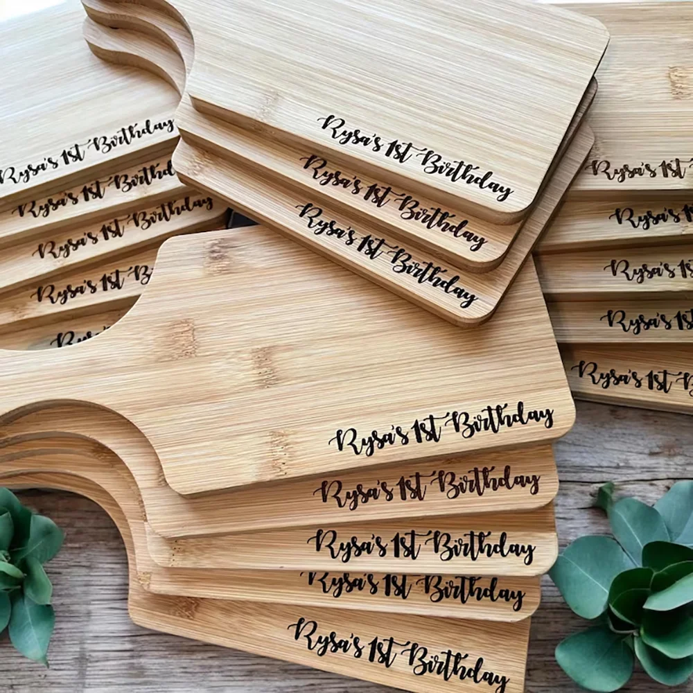 Custom Mini Charcuterie Board Board Bamboo Cutting Board Birthday Party Wedding Corporate Event Housewarming Gift Kitchen Decor