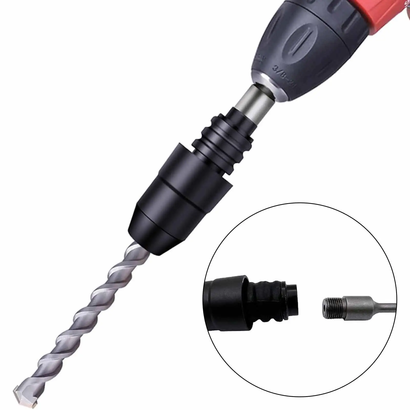 

Round Handle Adapter Converter SDS Plus to SDS Max Converter Portable Connector Drill Converter for Electric Drill Machine