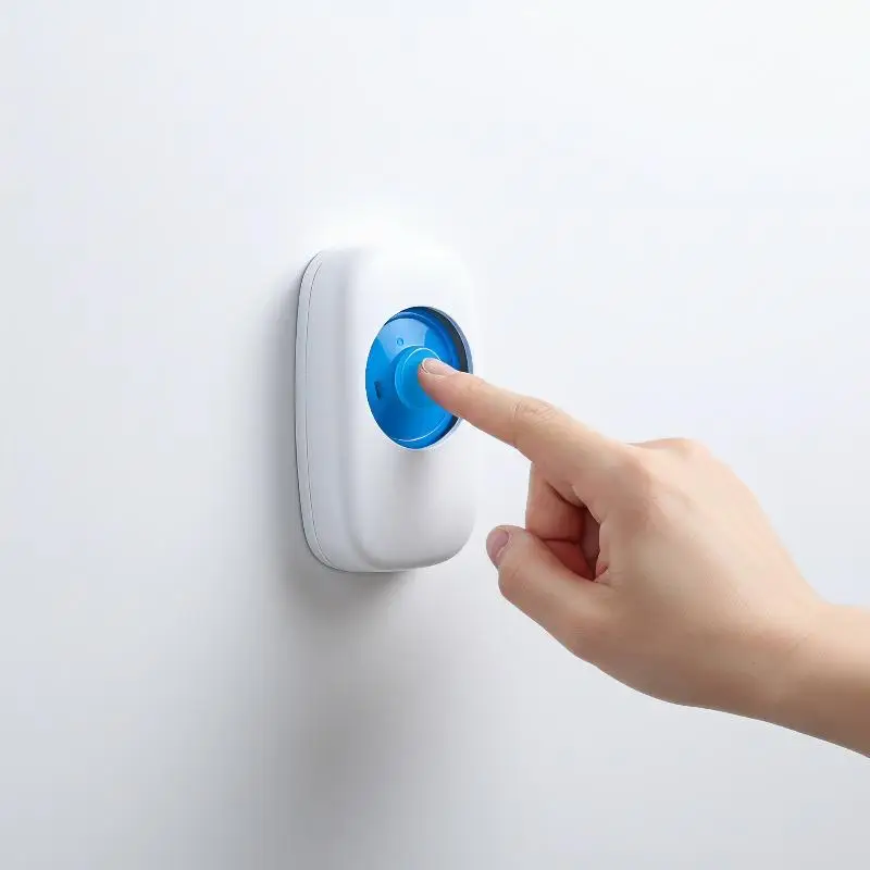 🔈Small Button Plastic Enclosure Alarm System Button Housing 72x42x19mm Access Control Sensor DIY RFID Card Reader Case