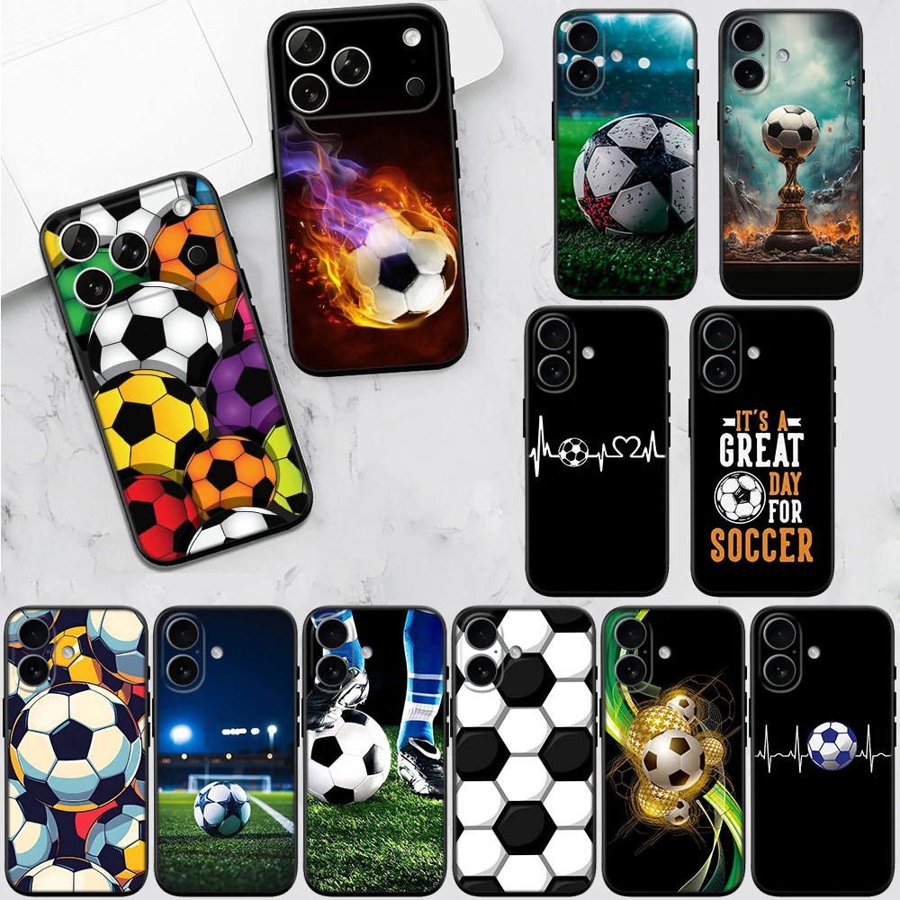 Football Poster Soccer New High-End Phone Case for Xiaomi Poco C40 C50 C51 C55 C65 C71 C75 F5 F6 F7 M2 M3 Pro Ultra
