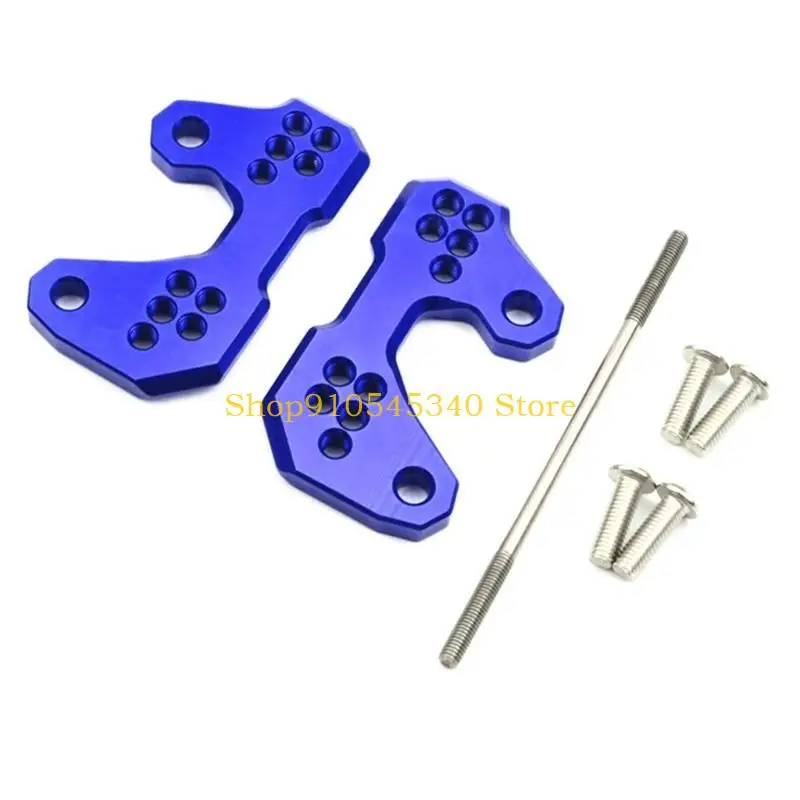 U2JA Motorcycle-Rear Footrest Rearset Foot Rest Peg Base Pedal Raising Bracket Back For YZF-R3 MT-03 25 MT03 MT25 YZF-R3