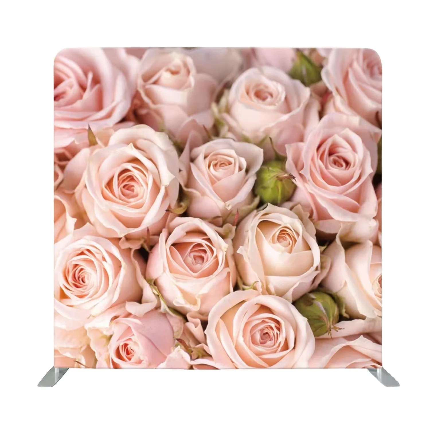 

Custom Printed 8*8 ft Photo Booth Background Standing Backdrop Stand Wedding Wall Backdrop Tension Fabric Display Backdrop