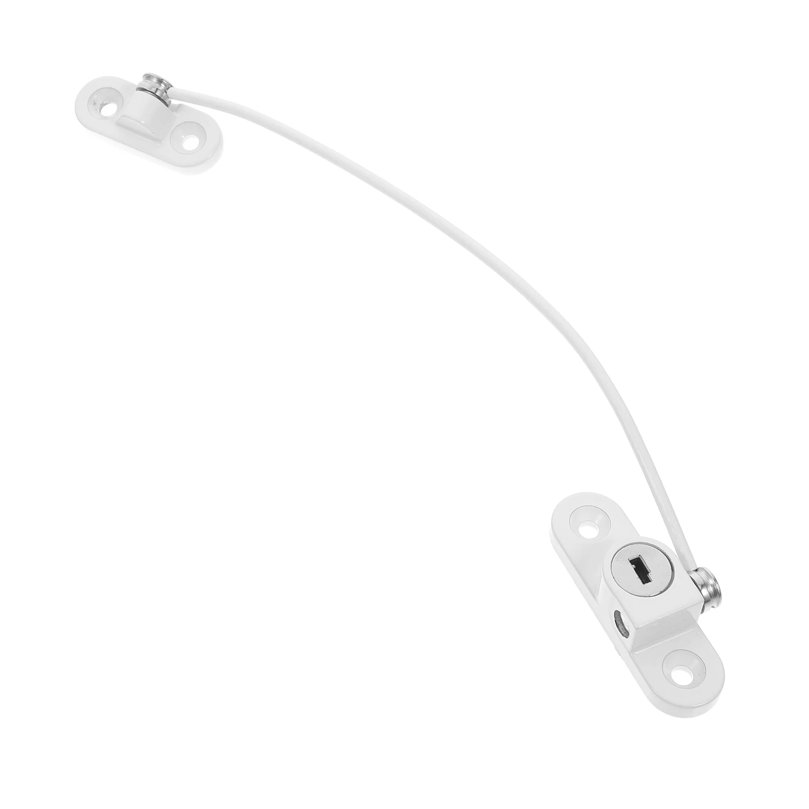 1 set 1 Set Adjustable Restrictor Child Safety Lock Security Lock Baby Protection Metal Sturdy Durable Easy Install Outward Push